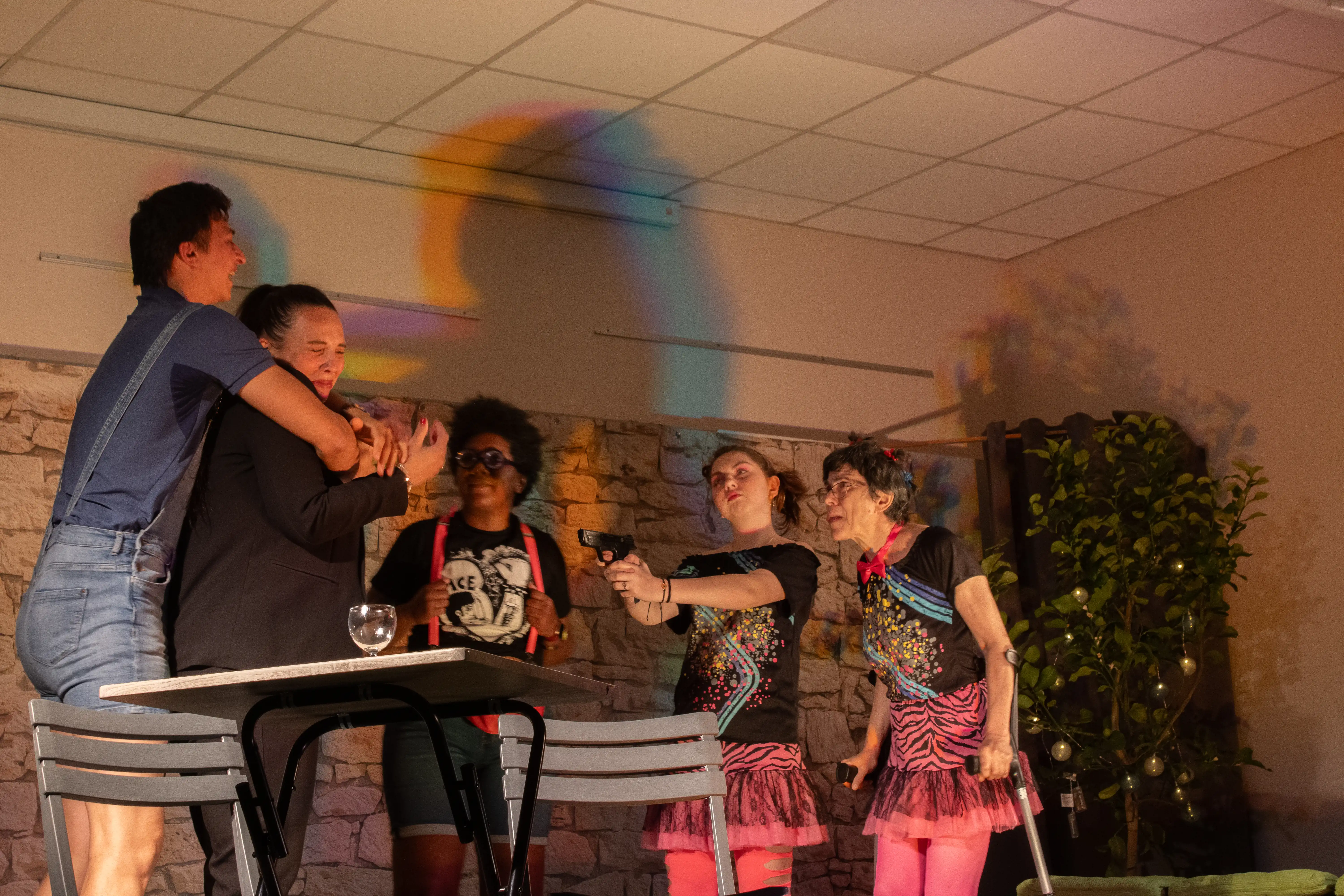 TESAP sur scene